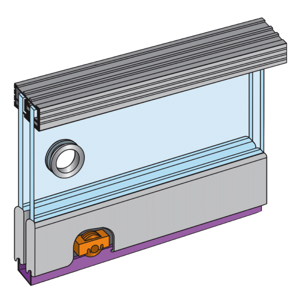 HENDERSON Zenith Double Track Sliding Door Gear