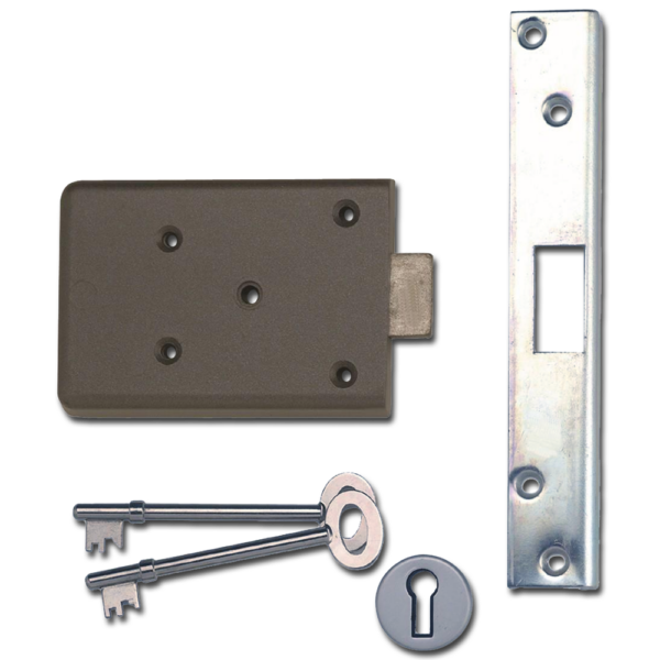 UNION J5D Trafalgar 5 Lever Rim Deadlock