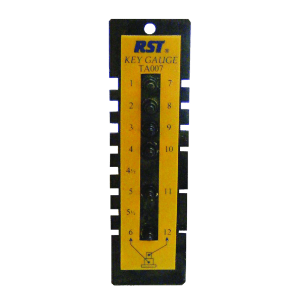 RST TA007 Pin & Pipe Key Gauge