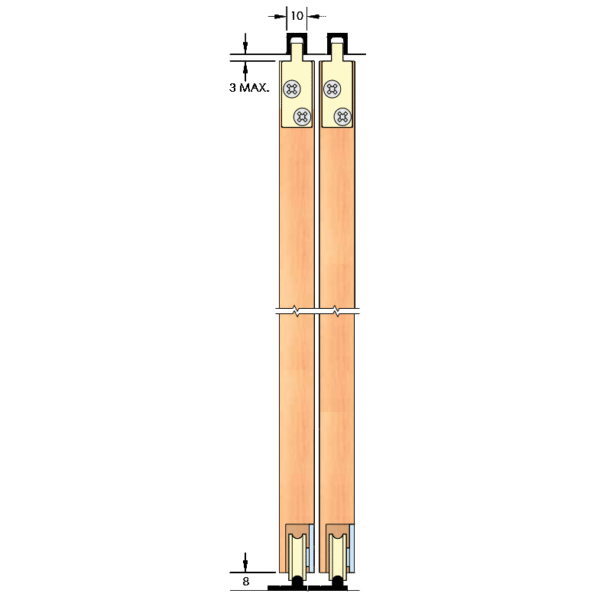 ASEC Sliding Timberoll Gear