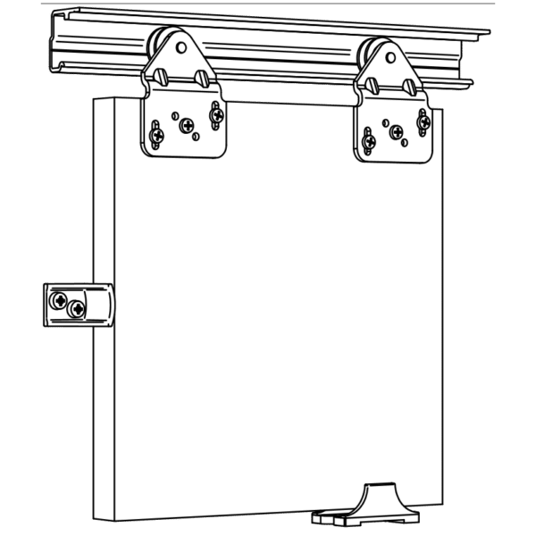 ASEC Sliding Wardrobe Single Gear