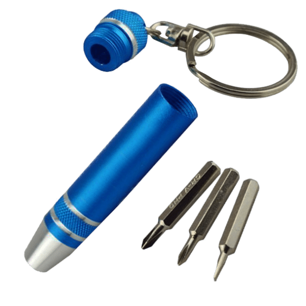 ASEC Mini Screwdriver Keyring Set