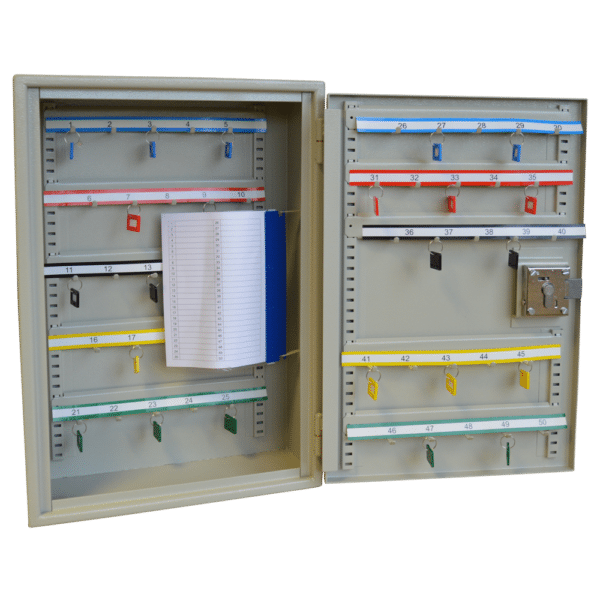 ASEC Extra Security 50 Hook Cabinet for Padlocks or Key Bunches