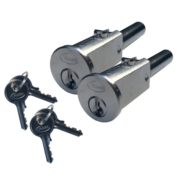 Asec Round Faced Bullet Lock