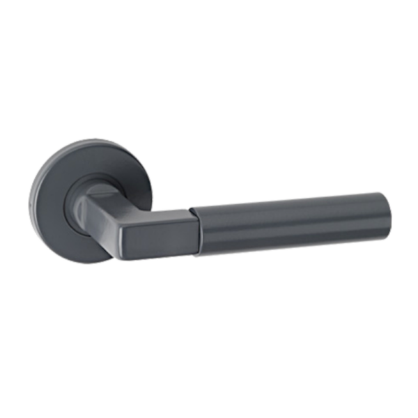 ASEC URBAN San Diego Lever on Round Rose Door Furniture