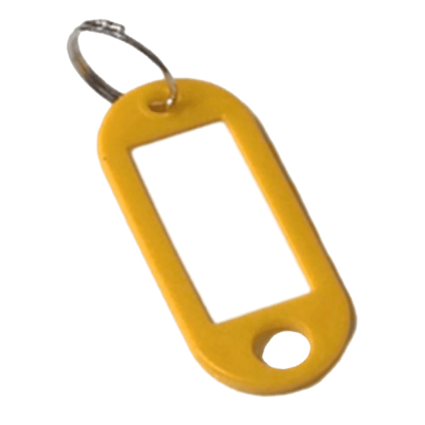 ASEC Key Name Tag Bag of 50 Single Colour