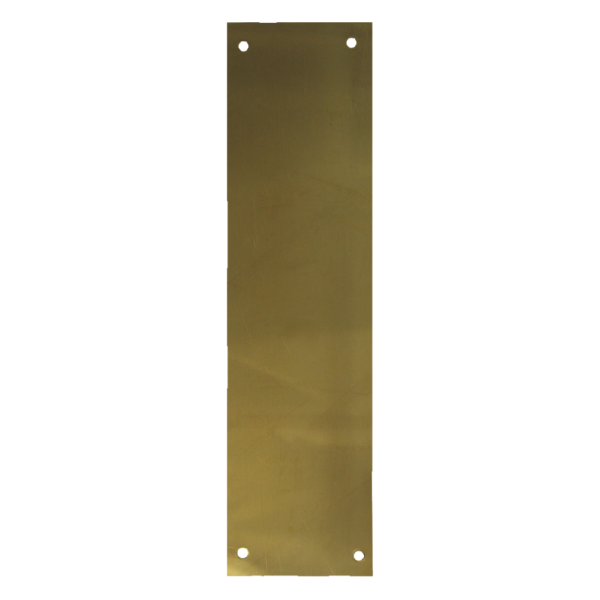 ASEC 75mm Wide Polished Brass Finger Plate