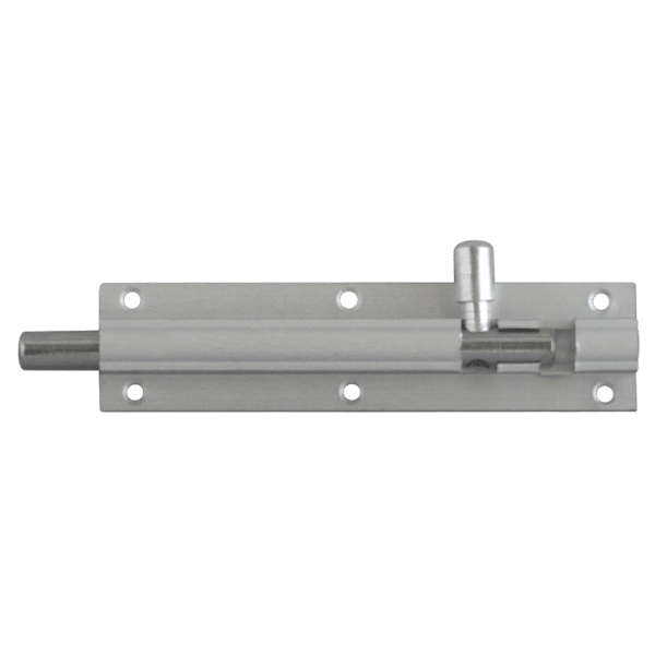 ASEC Aluminium 25mm Wide Straight Barrel Bolt