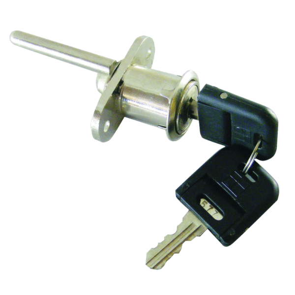 ASEC Twin Flange Fix Furniture Pedestal Lock