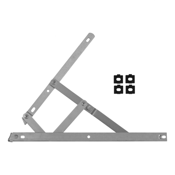 CHAMELEON Easy Clean Side Hung Egress Friction Hinge With Packers - 13mm - 17mm