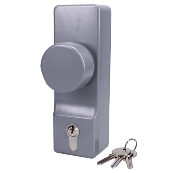 EXIDOR 302 Knob Operated Outside Access Device With Cylinder