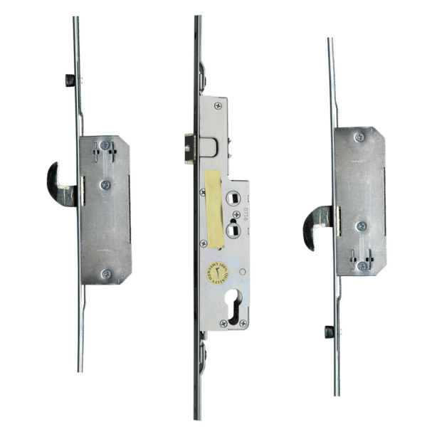 AVOCET Lever Operated Latch & Deadbolt Twin Spindle - 2 Hook 2 Roller