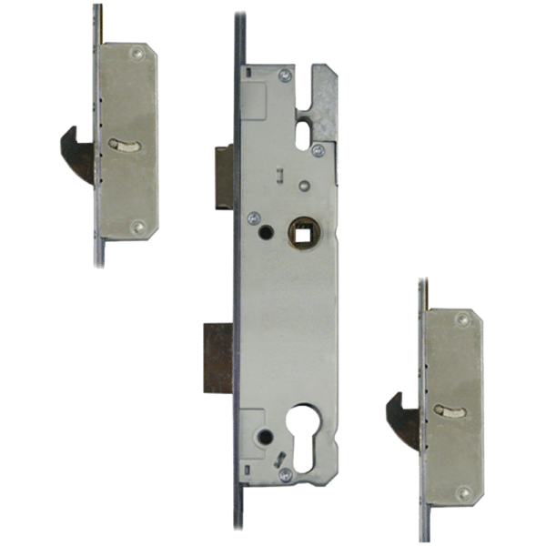 KFV Lever Operated Latch & Deadbolt Short Version - 2 Hook