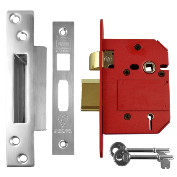 UNION J2200 StrongBOLT BS 5 Lever Sashlock