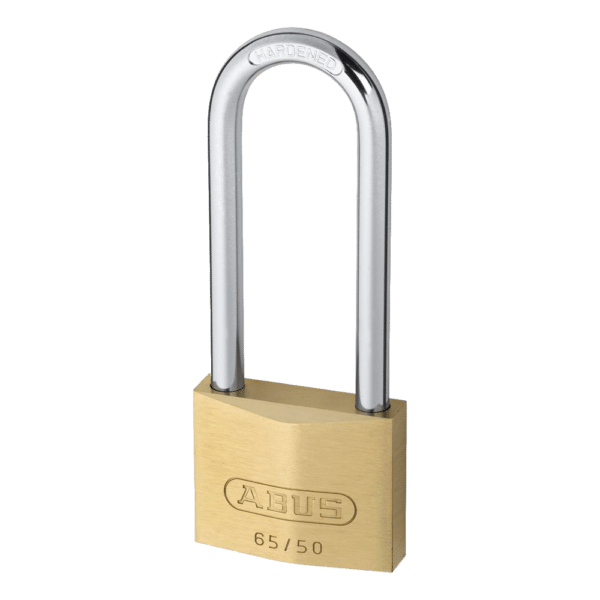 ABUS 65 Series Brass Long Shackle Padlock