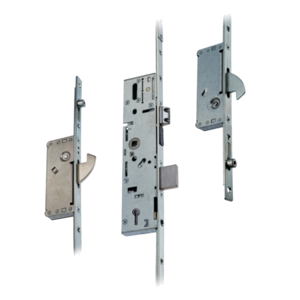 ERA 6735 / 9735 Lever Operated Latch & Dead - 2 Adjustable Hooks & Rollers (UPVC Door)