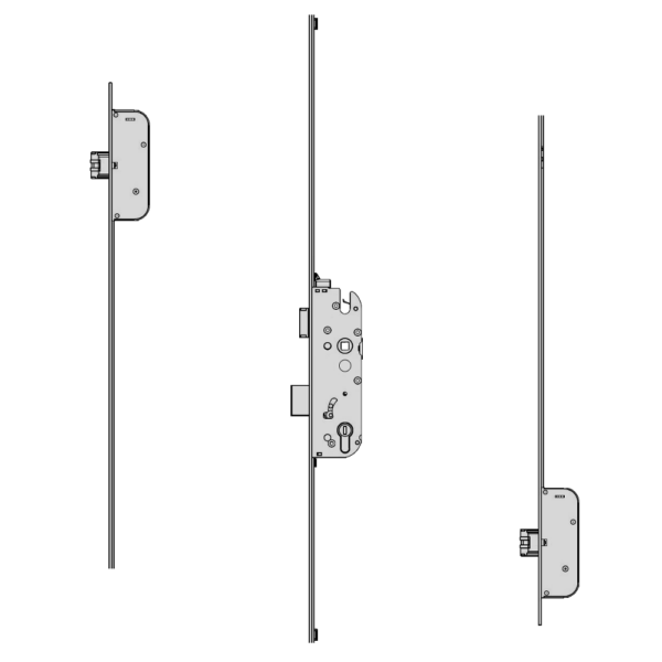 GU Secury Auto A2 1770 Multipoint Lock - 2 Deadlocks