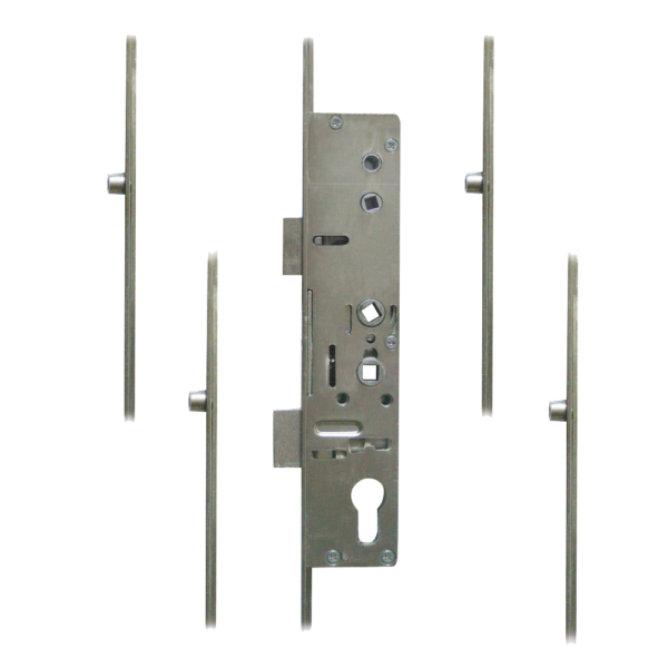 LOCKMASTER Lever Operated Latch & Deadbolt Single Spindle - 4 Roller