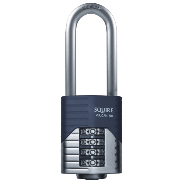 SQUIRE Vulcan Long Boron Shackle Combination Padlock