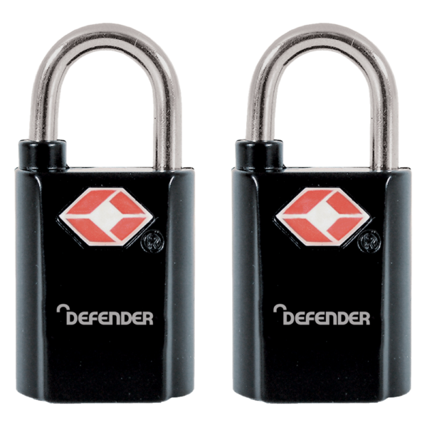 DEFENDER TSA Travel Sentry Padlock - Key Locking