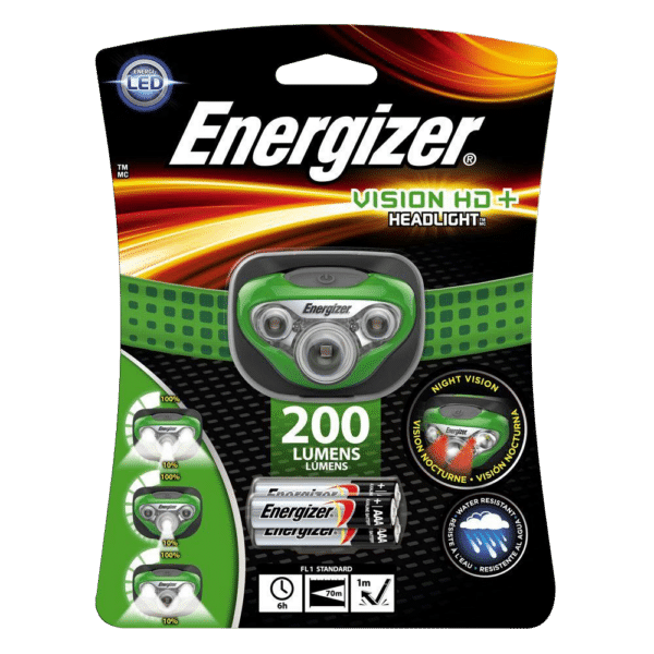 ENERGIZER Vision HD Headlight 200 Lumens