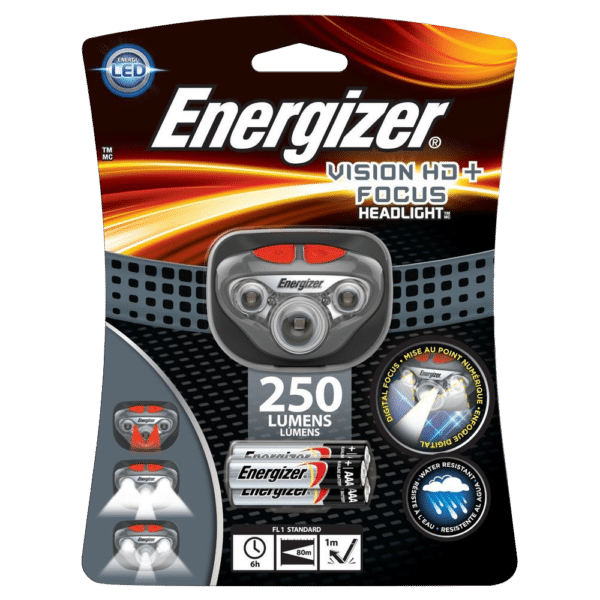 ENERGIZER Vision HD Headlight 250 Lumens