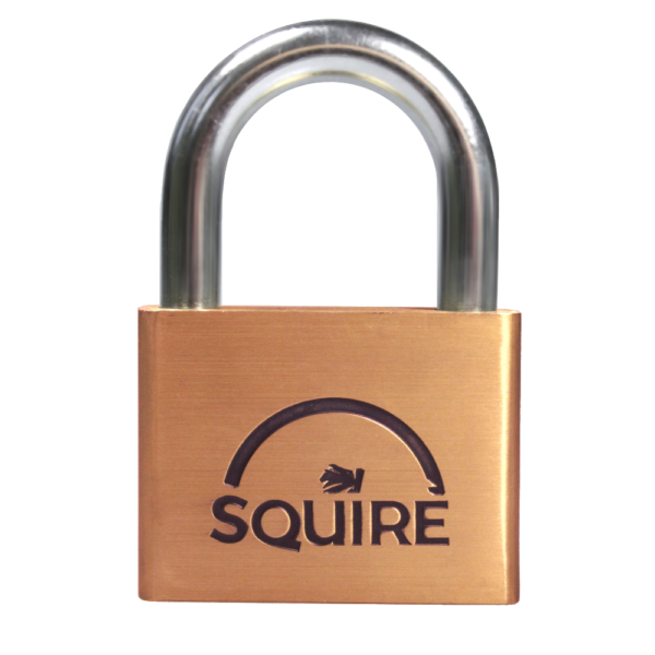 SQUIRE Lion Brass Open Shackle Padlock KA