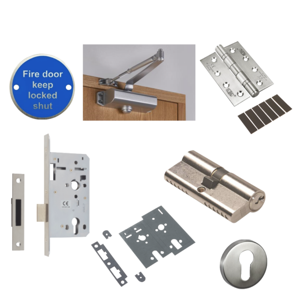 UNION Deadlock Fire Door Kit