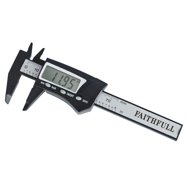 FAITHFULL Mini Digital Caliper - 75mm