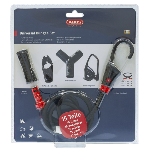 ABUS SB15 EK DFNLIGBES Universal Bungee Set