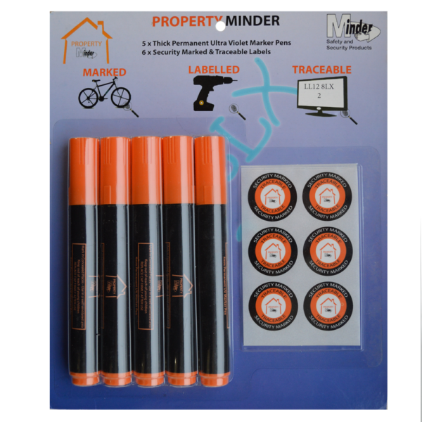 MINDER Property Minder Pack with UV Pens