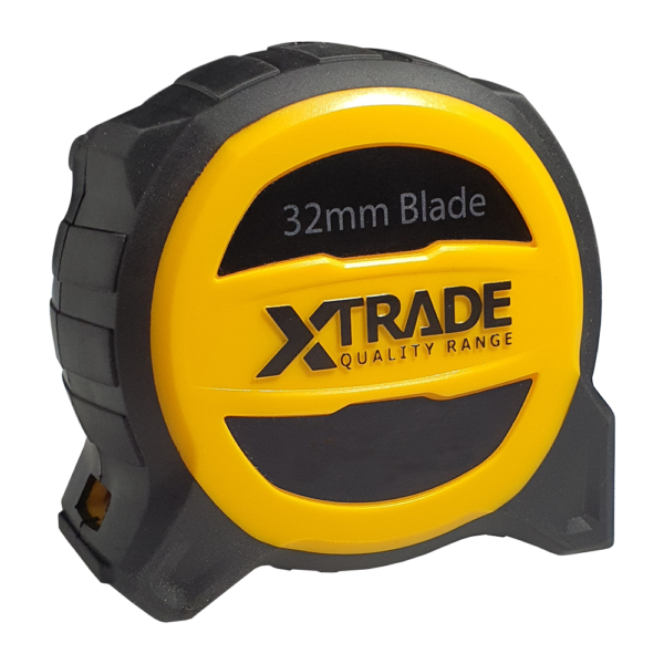 XTRADE Robust Retractable 32mm Wide Tape Measure