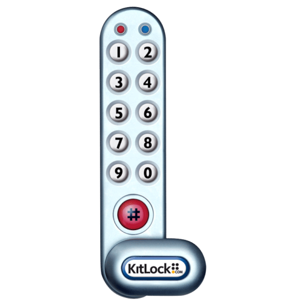 CODELOCKS KitLock KL1000 Battery Operated Digital Cabinet Lock With Slam Latch