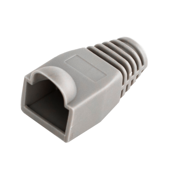 HAYDON MARKETING RJ45 Strain Relief Boot Grey 50 Pack