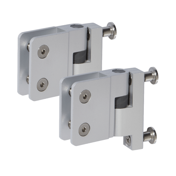 ASEC Cubicle U Bracket Gravity Hinges (1 Pair) To Suit 13mm Board