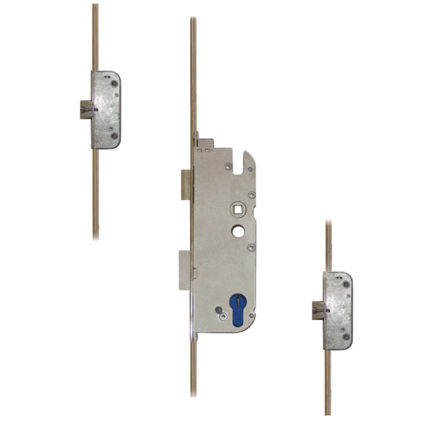 GU Secury Auto TENF With Standard Latch And 2 Deadlocks Square Faceplate 20x2285mm