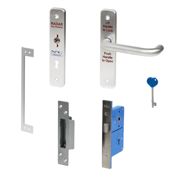 N&C Phlexicare Genuine RADAR Lockset SAA