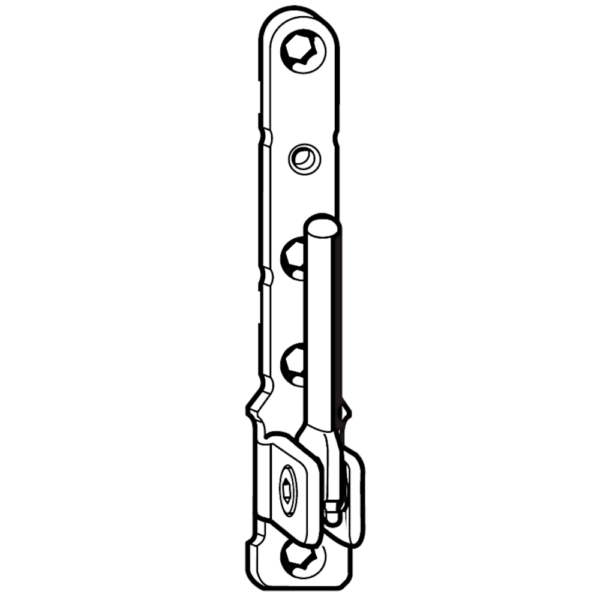 ROTO NT Bottom Corner Pivot Rest K