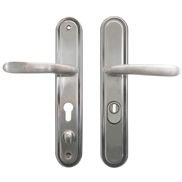 HOOPLY 201208 Lever Door Handle 68mm Centres C/W Snib