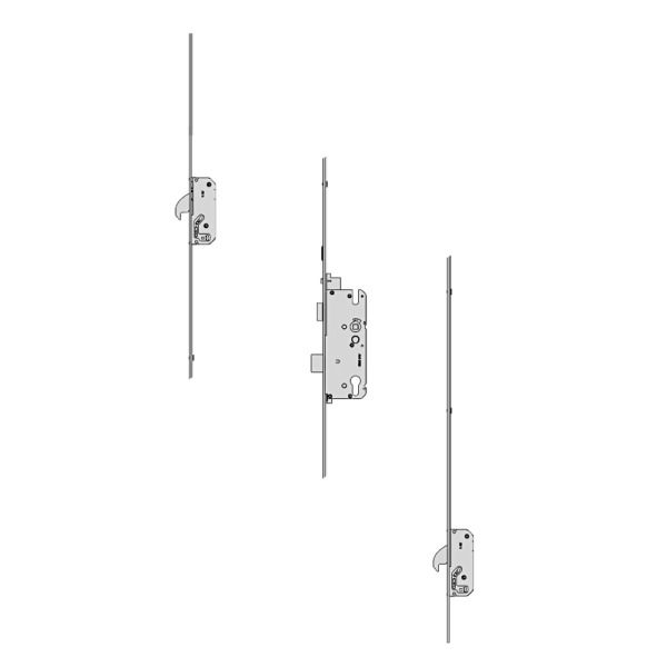 WINKHAUS AV4-F2062 Auto Locking Latch & Deadbolt 20mm Square 2105mm Length 2 Hook