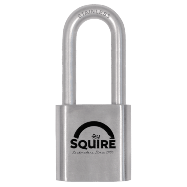 SQUIRE ST50S/2.5 Stainless Steel Stronghold Padlock Long Shackle