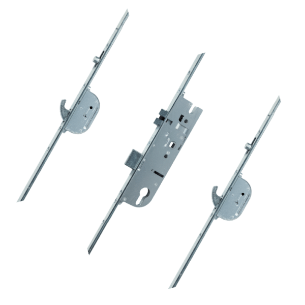 MACO C-TS Latch & Deadbolt 2 Hook 2 Roller French Door Lock