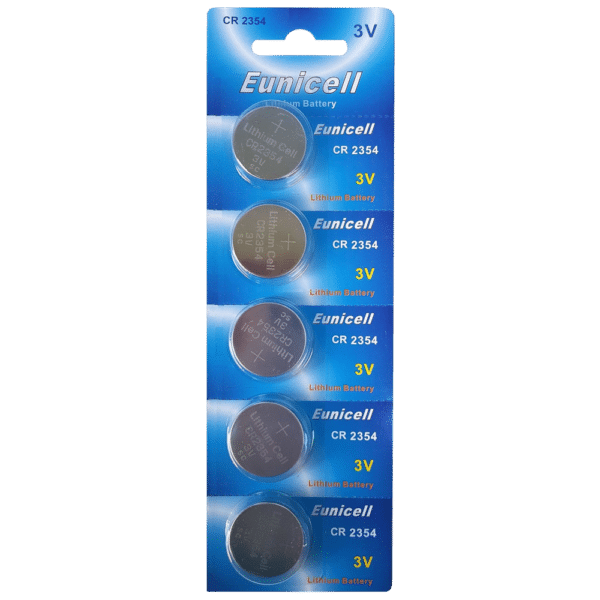 EUNICELL 3V CR2354 Button Cell Battery (5 PER CARD)