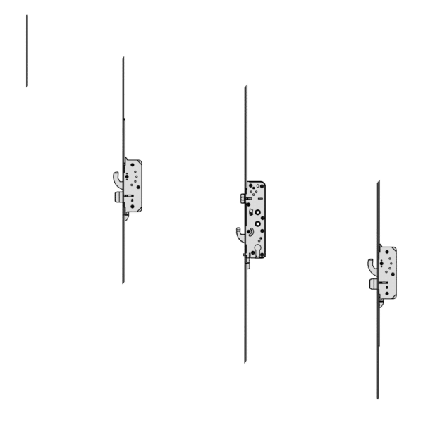 MILLENCO Mantis 2 Latch & Hookbolt 95/65 Twin Spindle 2 Hook & 2 Anti-Lift Bolts