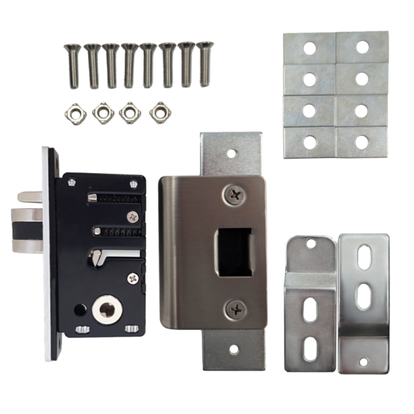 BORG LOCKS S203 Aluminium Latch 28mm Backset To Suit BL2000/BL4400 Series