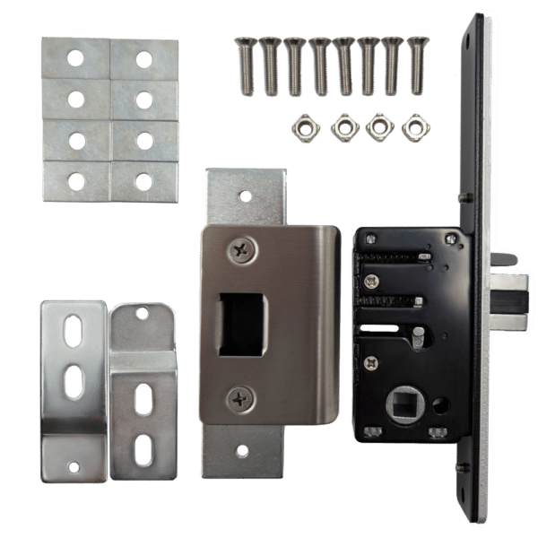 BORG LOCKS S505 AR Aluminium Latch Long Forend 28mm Backset To Suit BL5000 Series