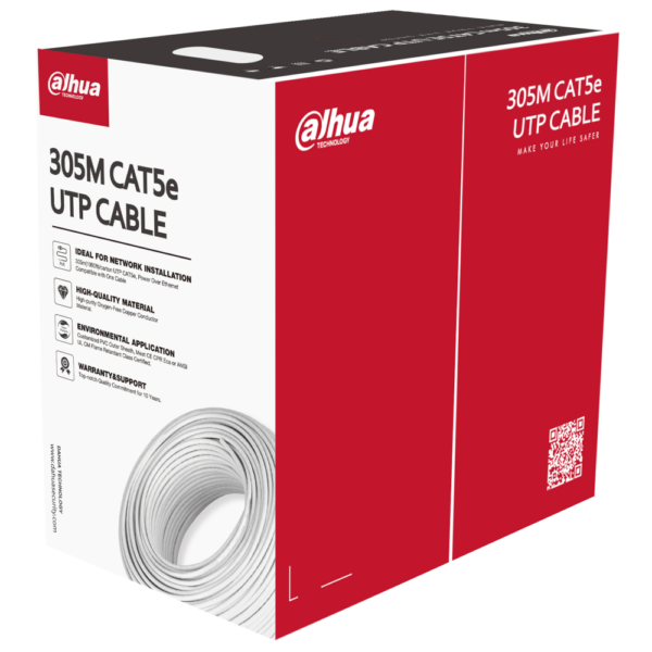 DAHUA UTP CAT5e Network Cable 305 Metre Box PFM920I-5EUN