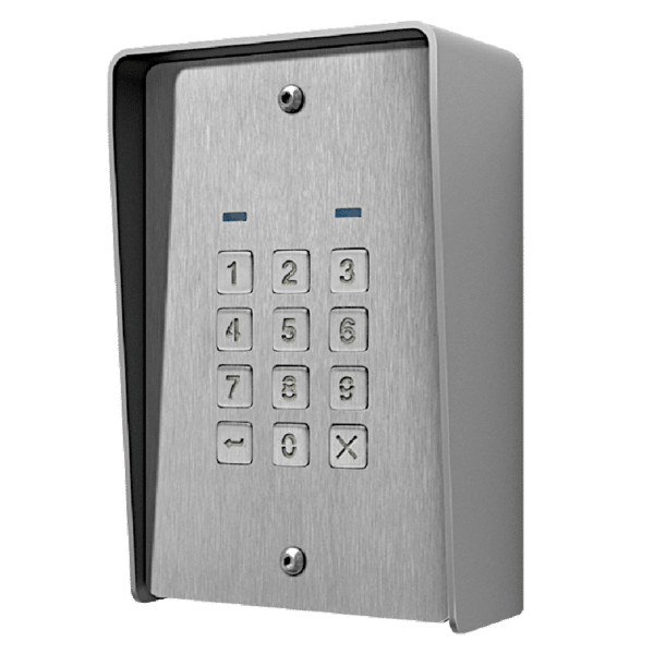 VIDEX 8901/S Keypad Surface Mounted 3 Code 3 Way Illuminated With Rainshield